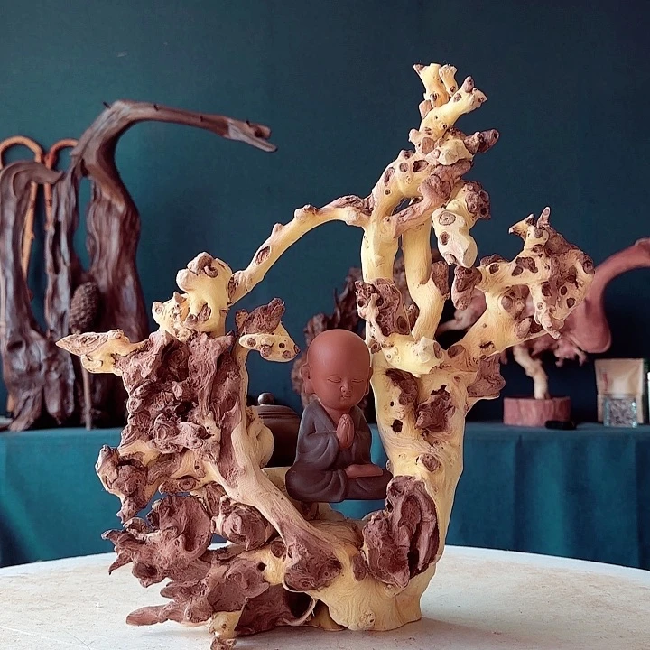 黑果木?****772金丝红木羊蹄甲半成品