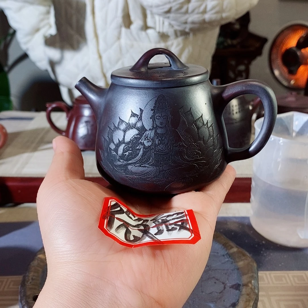 紫砂茶壶宜兴紫砂壶疯狂地喜欢一