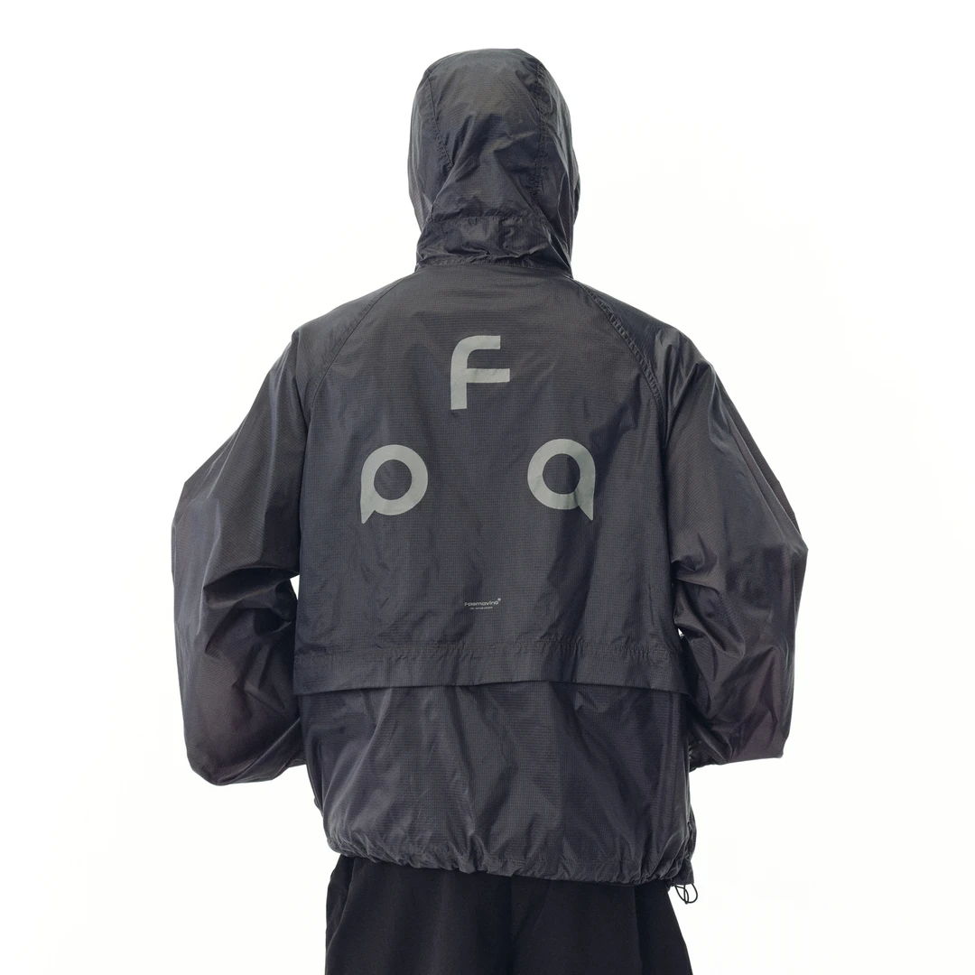 FPA轻薄格纹UPF50+防晒服欧若轻机能潮流宽松情侣运动夹克外套