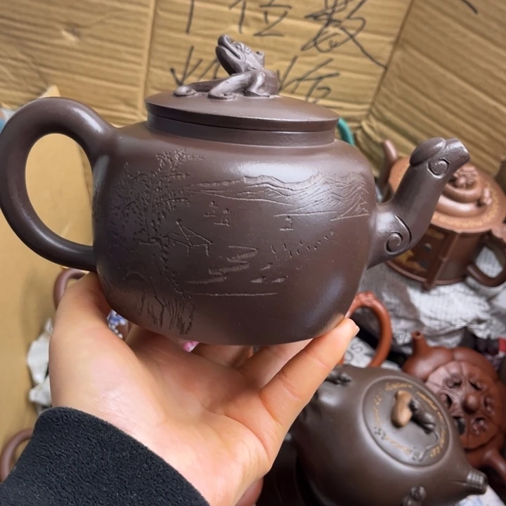 茶壶段泥紫砂壶等