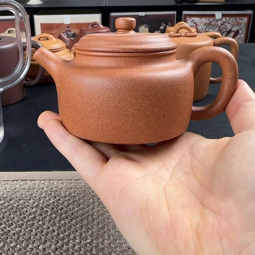 茶壶紫砂微瑕德钟