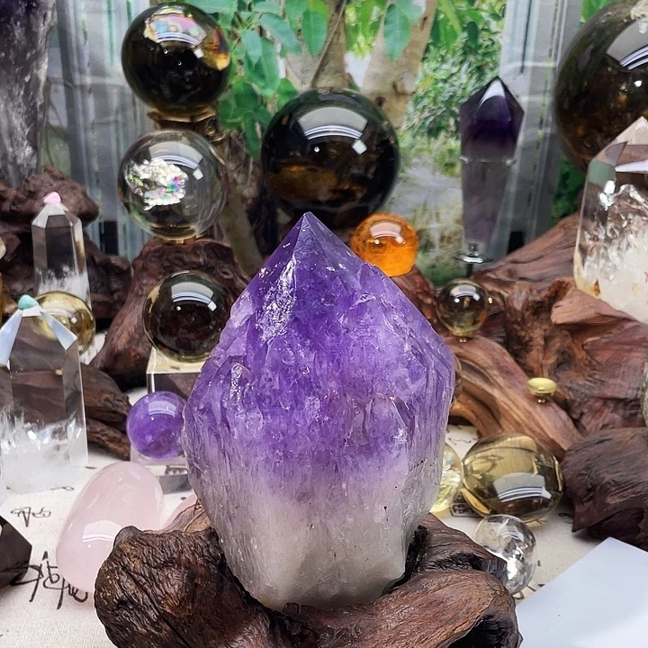 水晶未镶嵌珠宝半成品