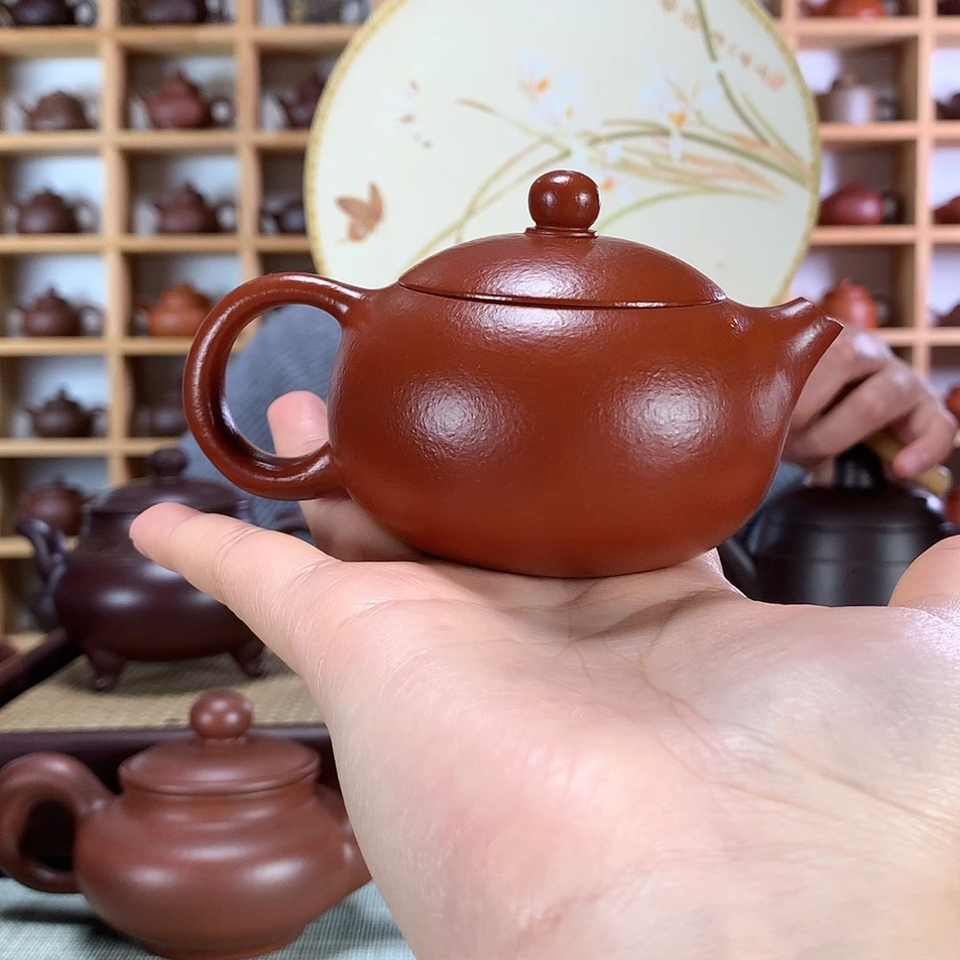 b***额紫砂西施紫砂壶手工制作