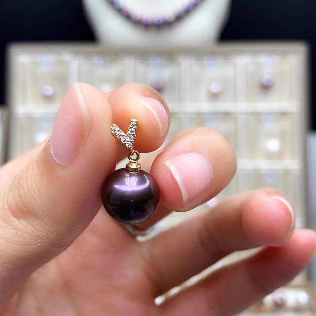 淡水珍珠颈饰合金