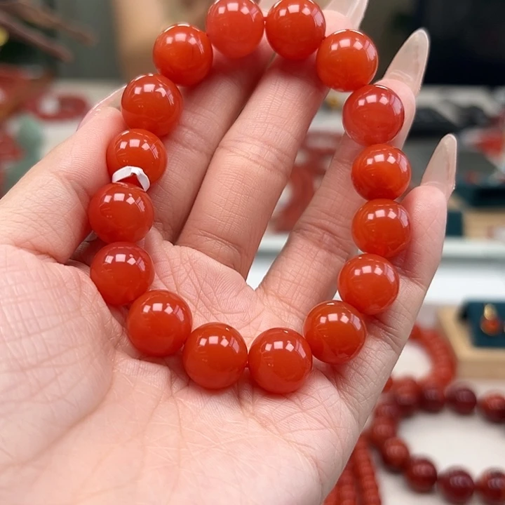 手串未镶嵌南红玛瑙