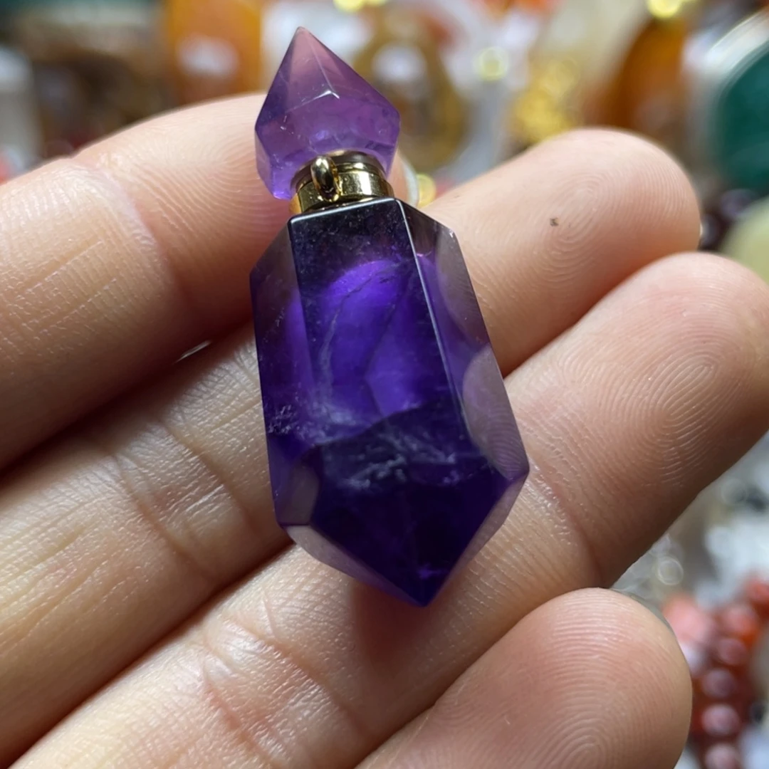 水晶未镶嵌颈饰挂件