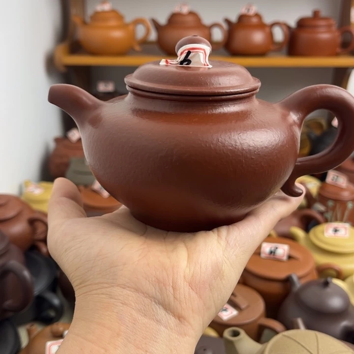 茶壶紫砂宜兴紫砂微瑕350cc