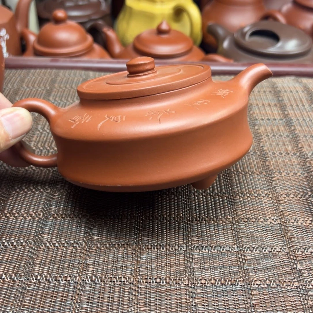 紫砂茶壶宜兴原矿紫砂壶350毫升容量