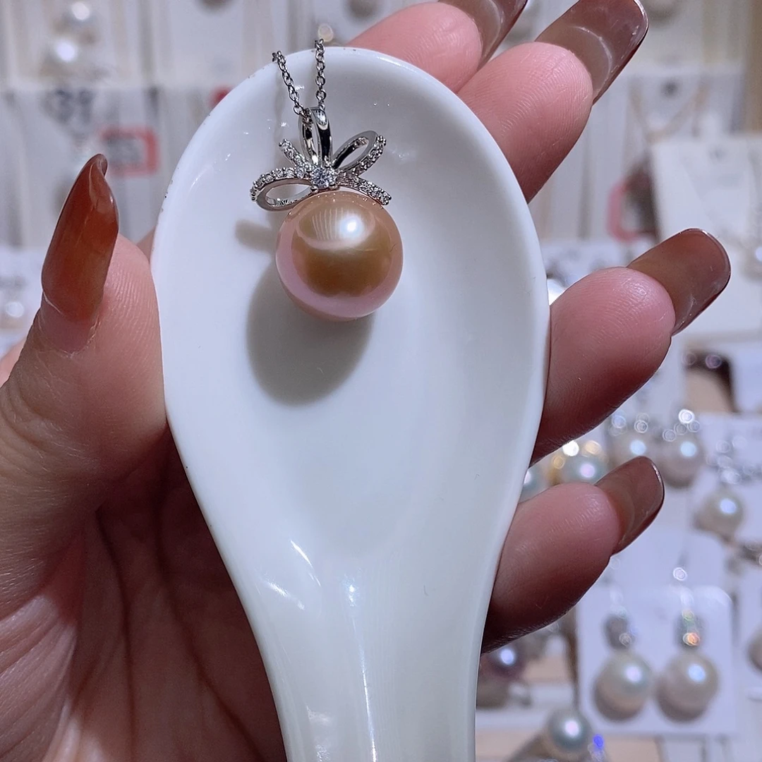 吊坠(赠链)淡水珍珠未镶嵌w13.7