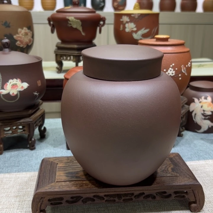 紫砂茶叶罐茶叶罐