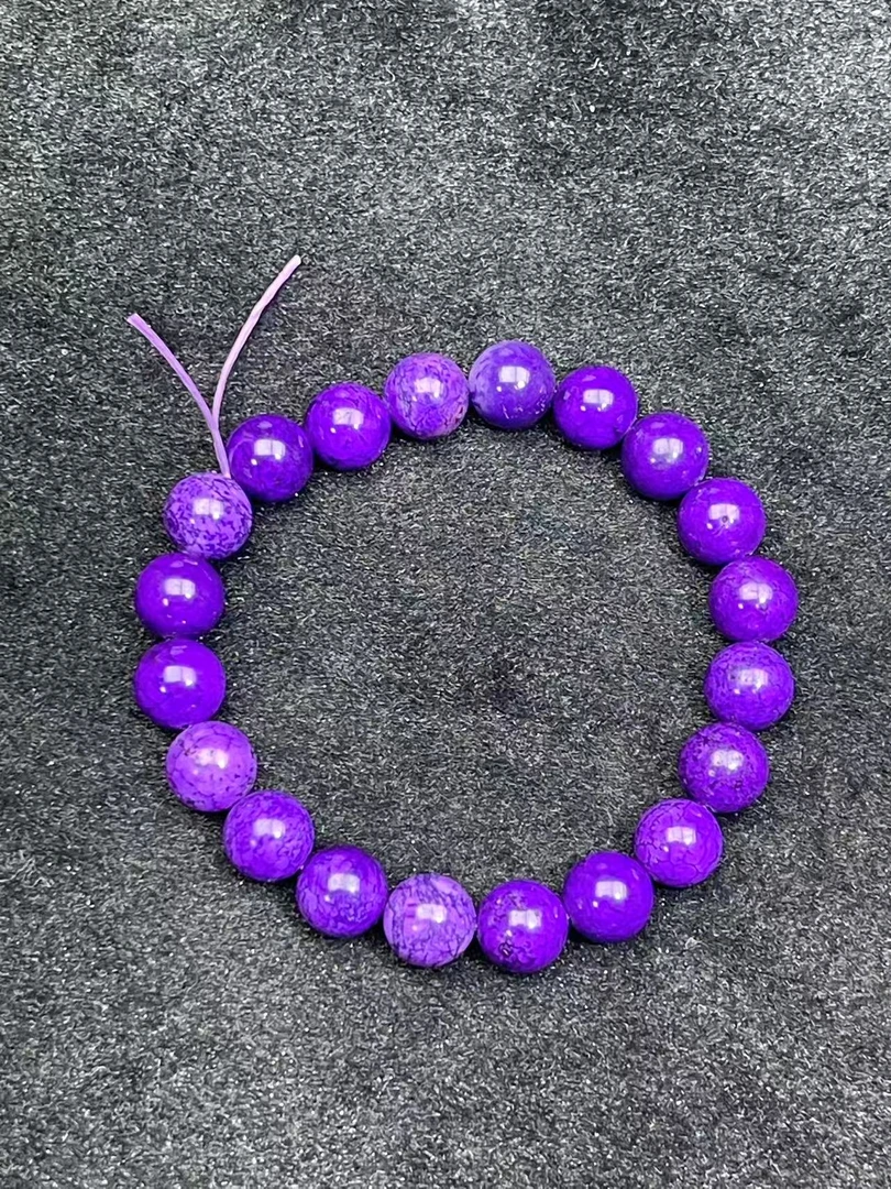 G41丝绒紫舒10m手串男女款