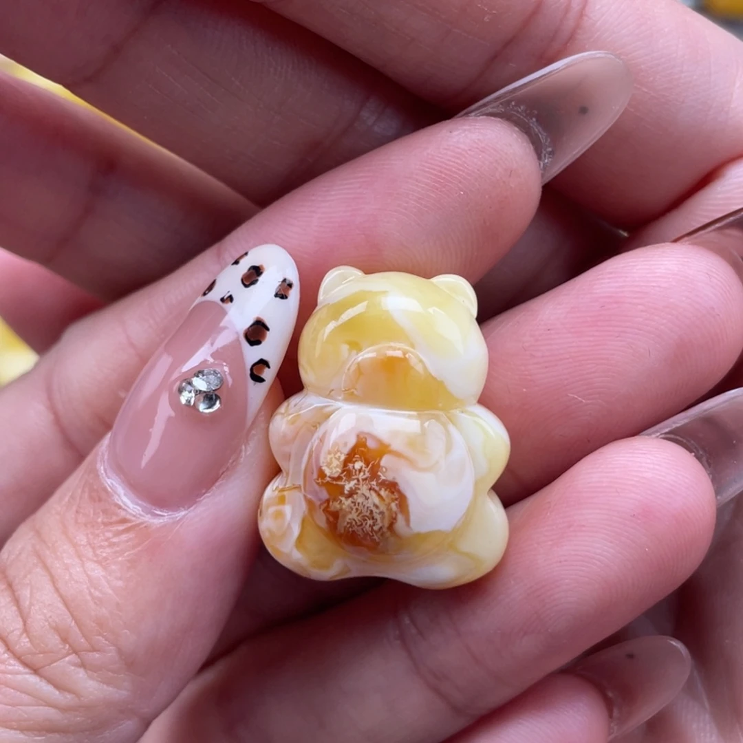 裸石琥珀未镶嵌蜜蜡