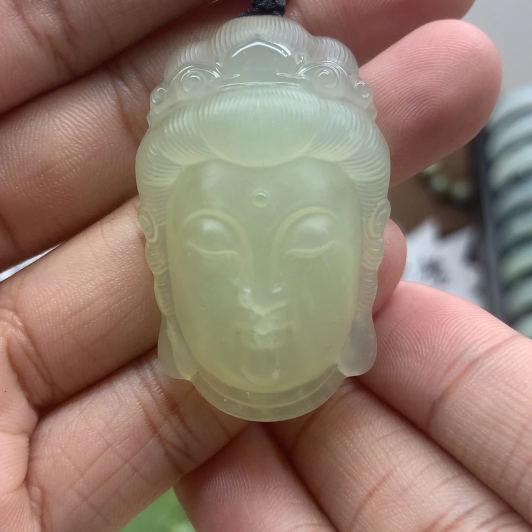 岫玉未镶嵌吊坠(不含链)