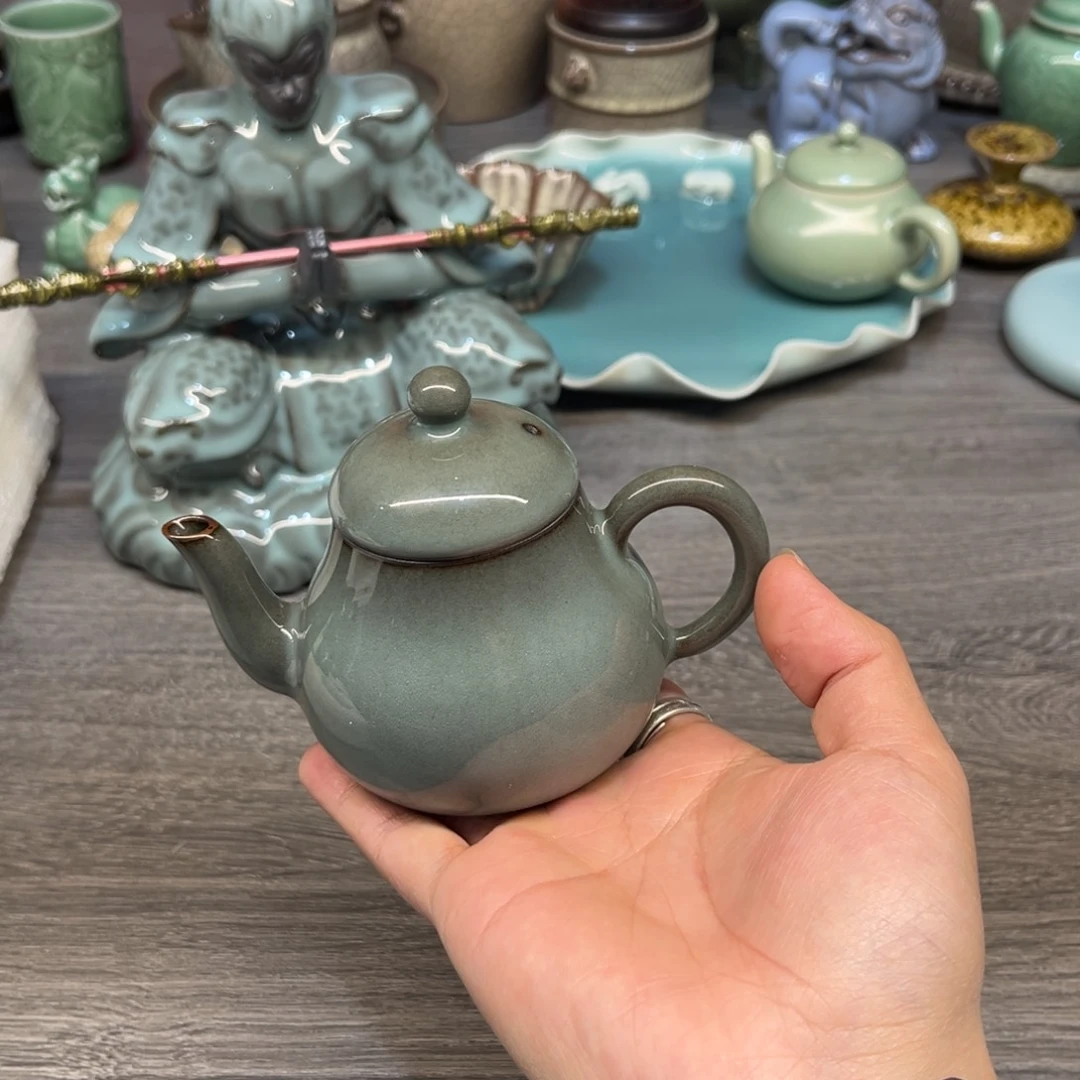 郑原斌 铁胎 梨形壶