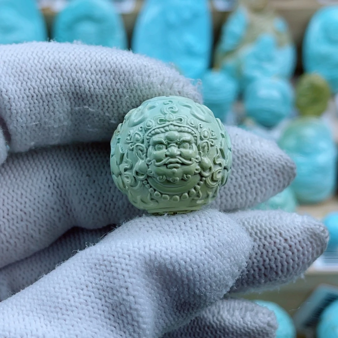 绿松石未镶嵌珠宝奇石22mm