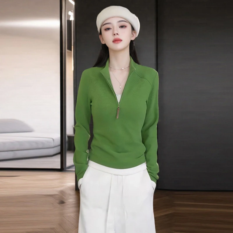 7032高领秋冬穿搭保暖加绒卫衣爆款女装时尚潮流显瘦上衣