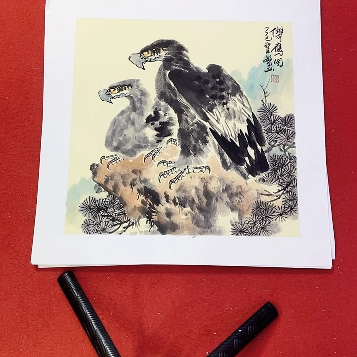 国画张圣敏先生纯手绘作品
