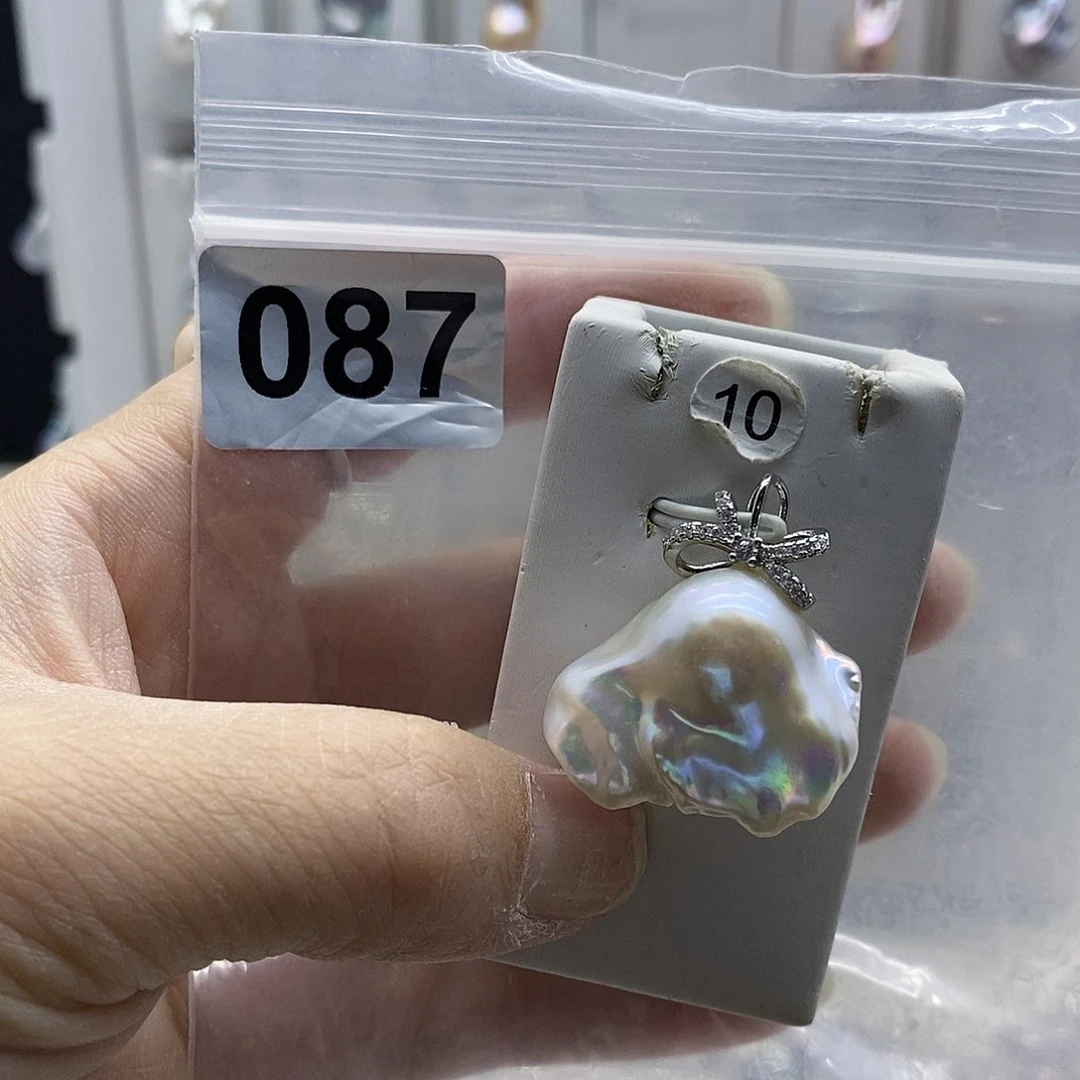 颈饰合金淡水珍珠