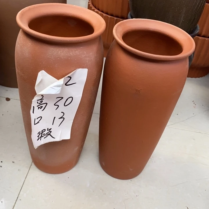 粗陶红陶绿植花盆162