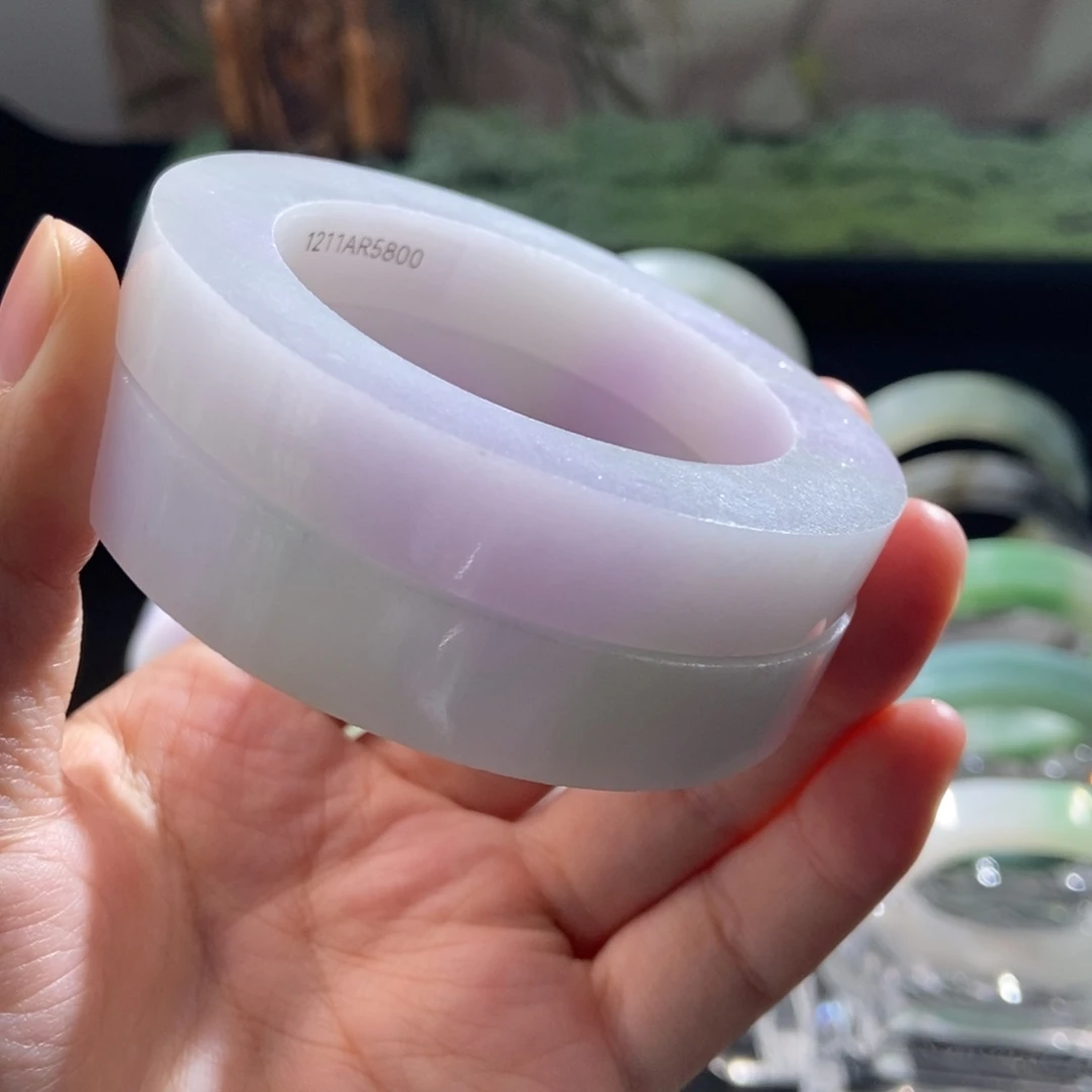 定制翡翠未镶嵌翡翠手镯多样性发一件