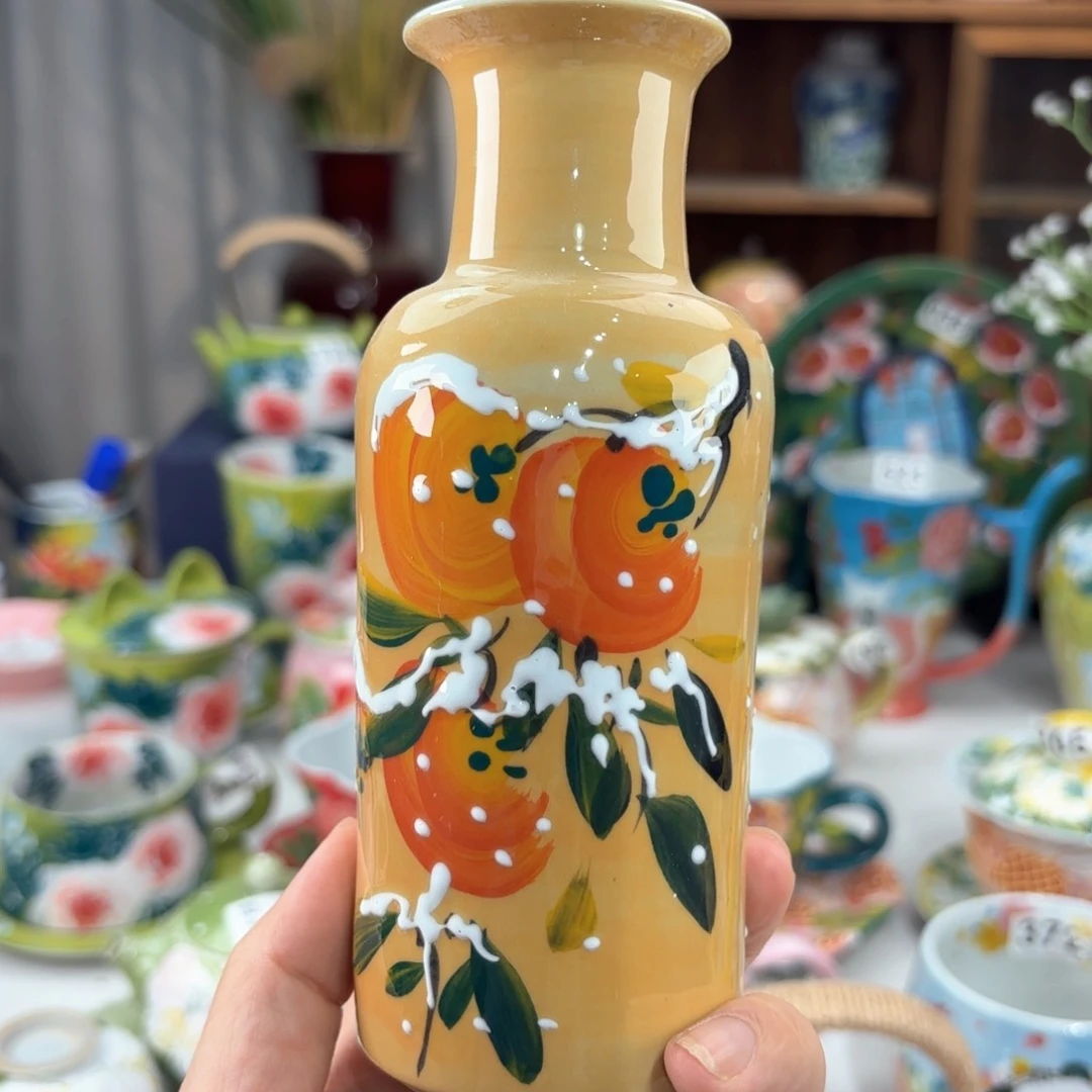 景德镇手绘高温釉下彩陶瓷茶具
