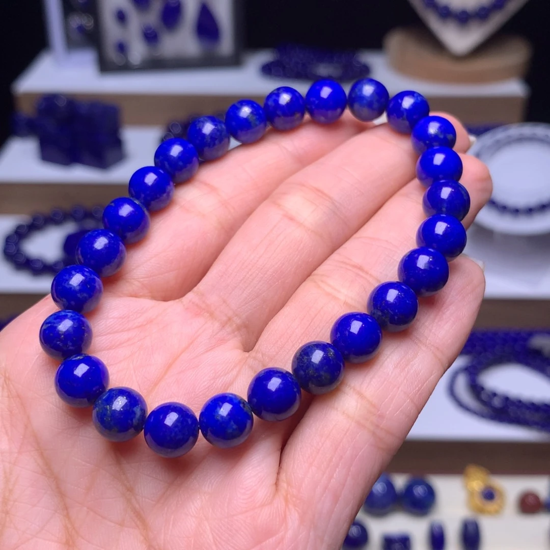 未镶嵌青金石手链8mm