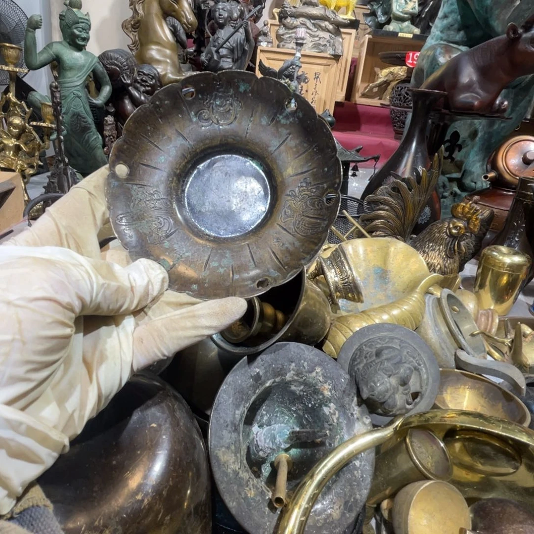 大阪回流铜器摆件40