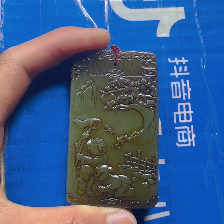 和田玉挂件未镶嵌