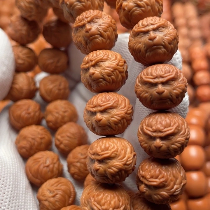 猴头核桃吊坠从*斗战胜佛