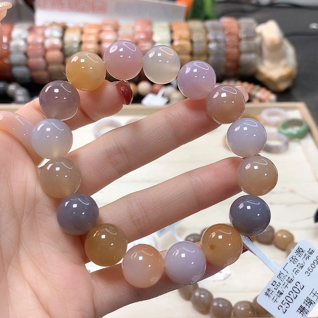 硅化珊瑚（珊瑚玉）手链未镶嵌幽****澈278