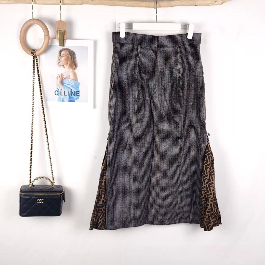 99新 FENDI/芬迪 海囤K/芬迪裙子/40码/wz31166