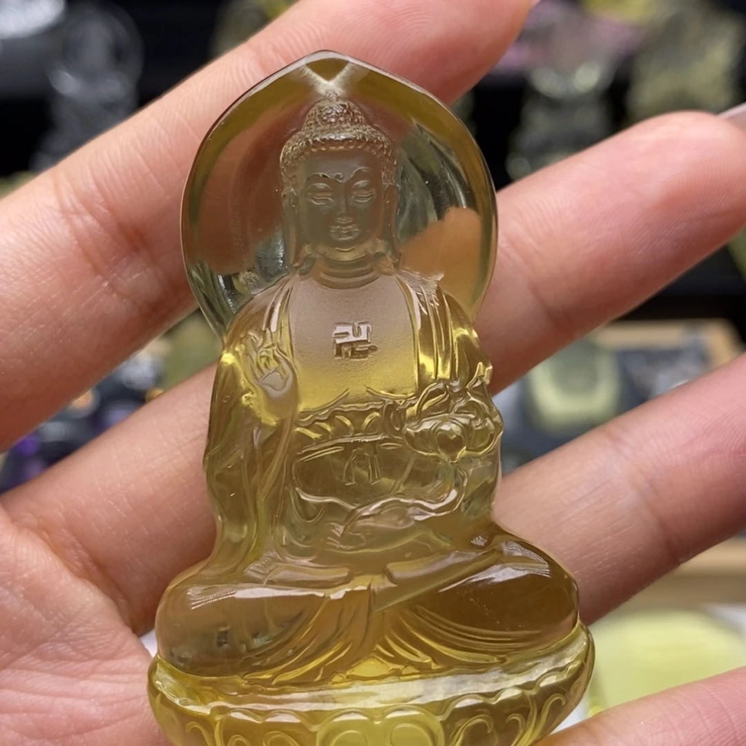 乔***生颈饰未镶嵌水晶阿弥陀佛