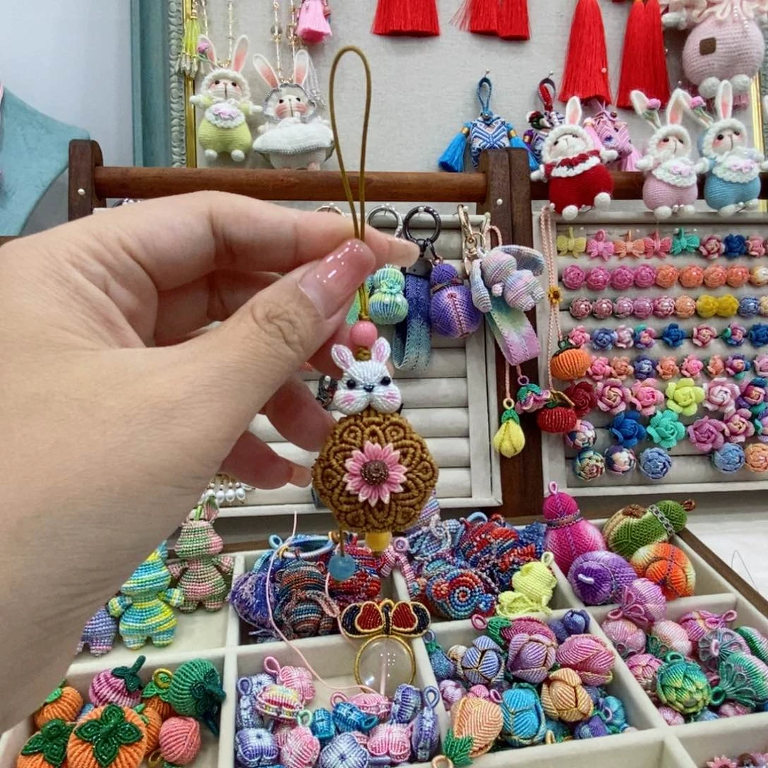 挂件    手工编绳