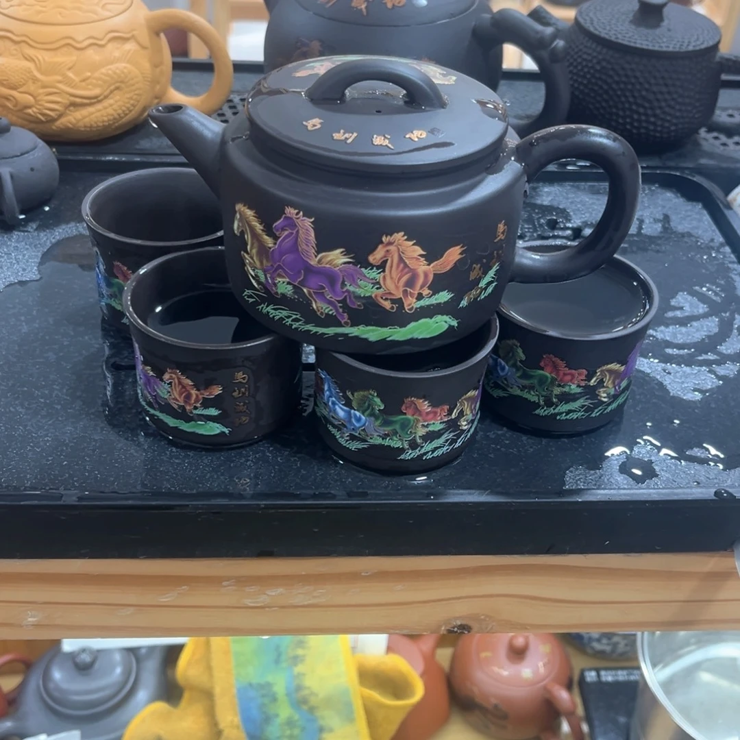 茶杯紫砂一壶4杯123