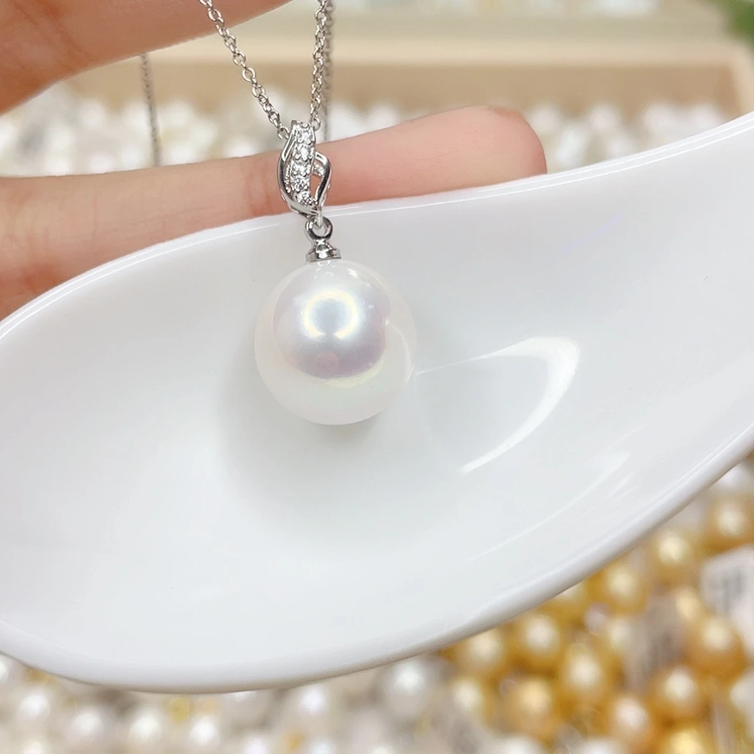 淡水珍珠未镶嵌吊坠(赠链)