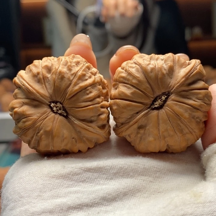 吊坠文玩核桃8号 42尺南瓜墩 全品