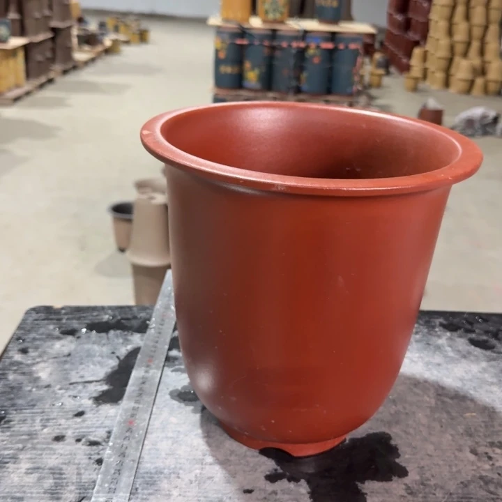 紫砂花盆紫砂花盆破损补发