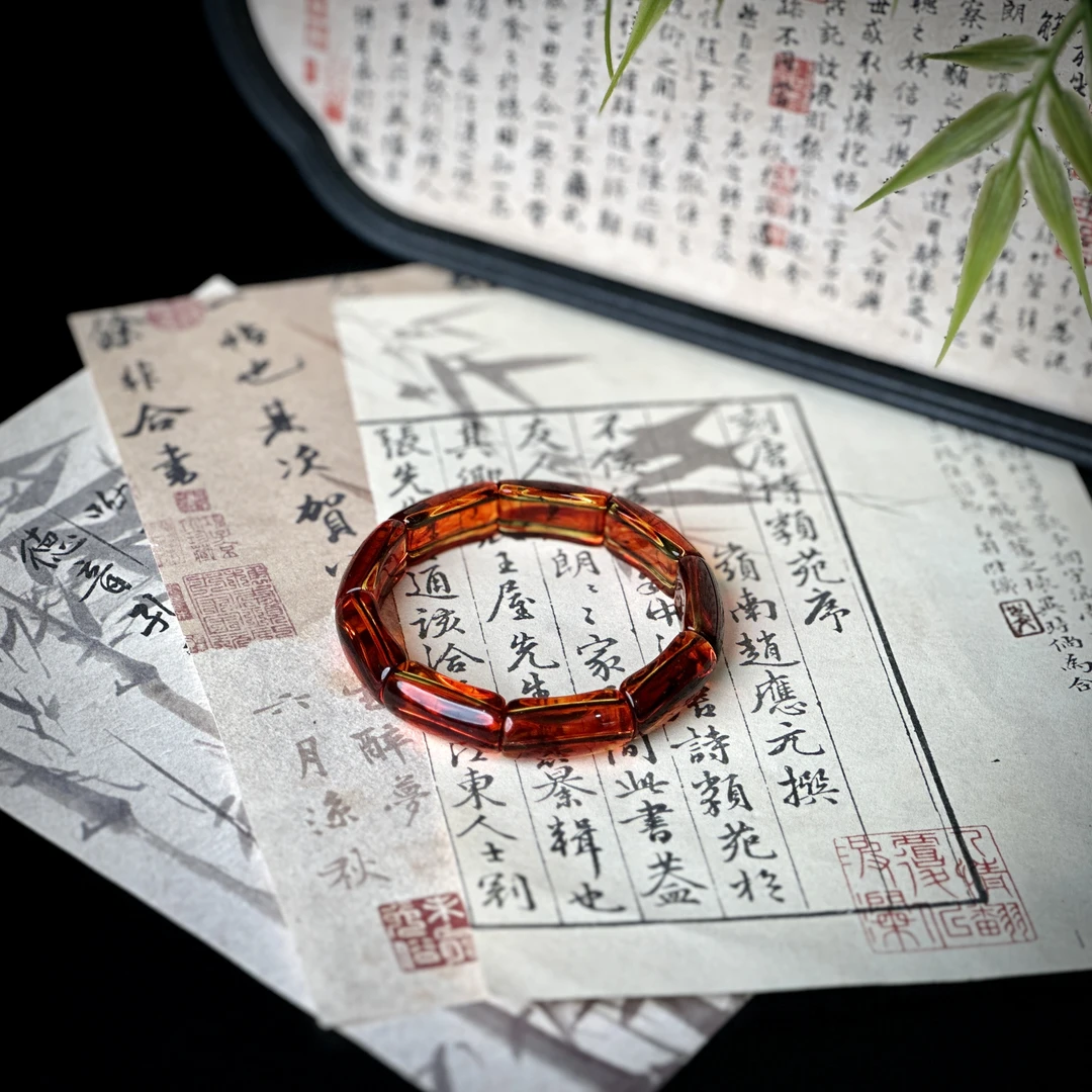 非金属亚克力手链 时尚节节高升单圈女款手串无礼盒 125
