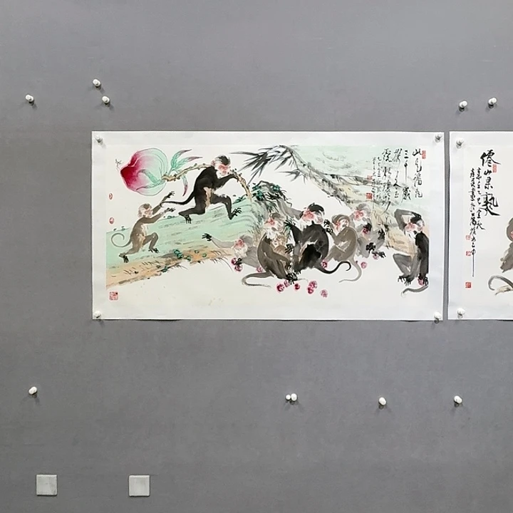 国画亲笔手绘放心去藏