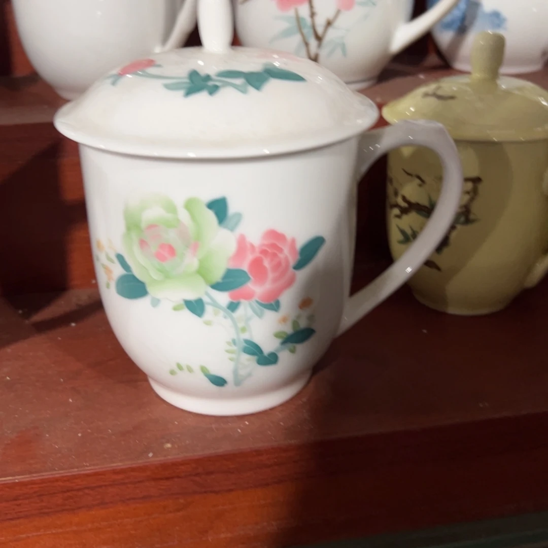 简***乐醴陵高温瓷450毫升手绘