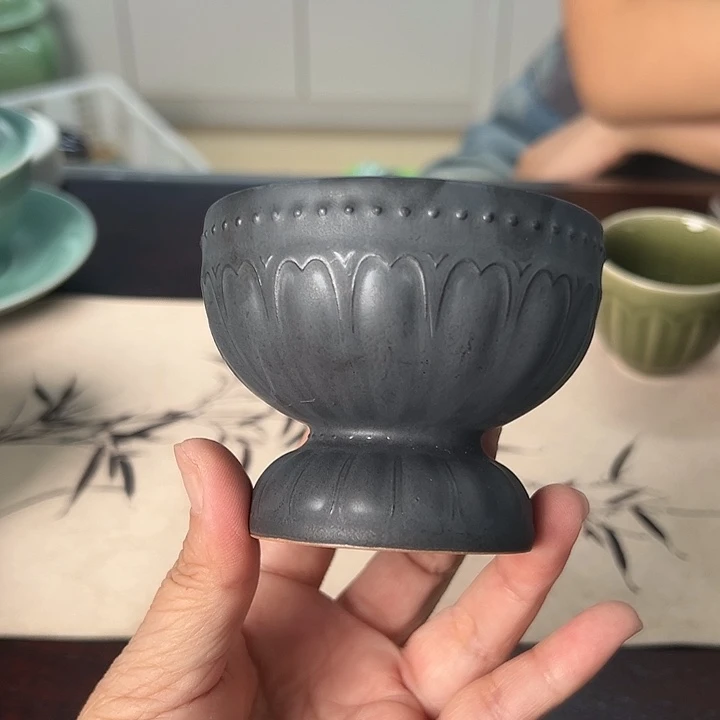 龙泉云间青瓷小米茶器