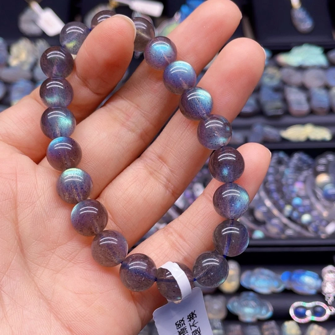 长石手串未镶嵌莉*鱼9.7左右