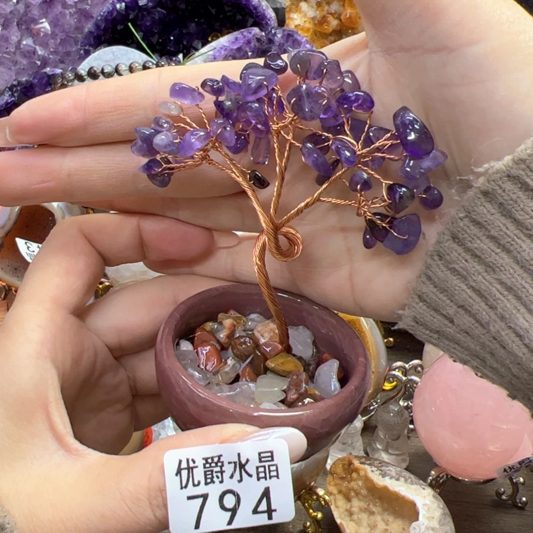 未镶嵌大型摆件（非配饰）紫晶794