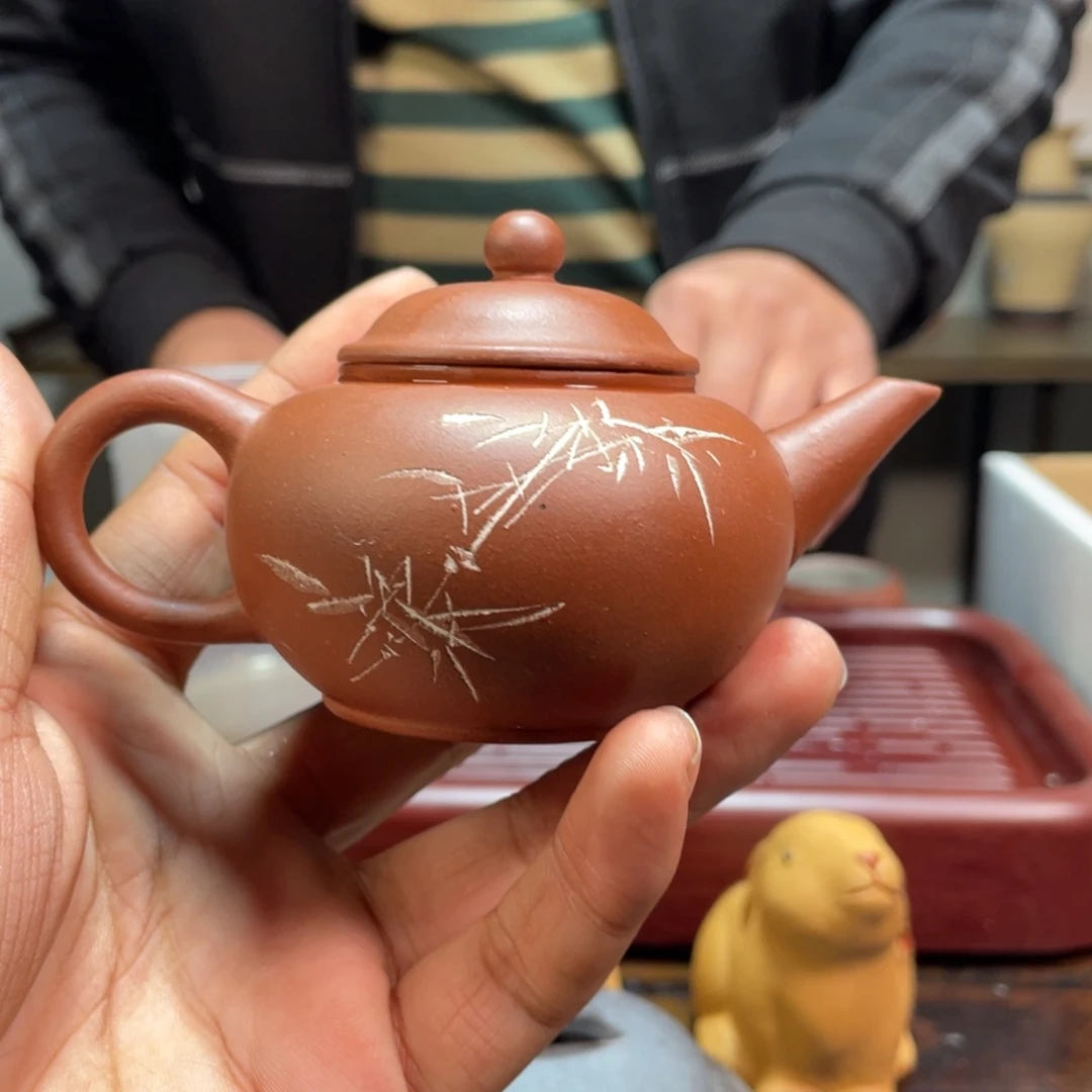 茶壶紫砂宜兴原矿紫砂壶1