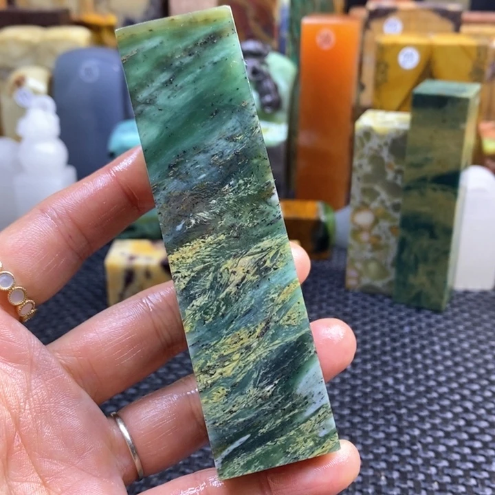 四川石青田石印章石