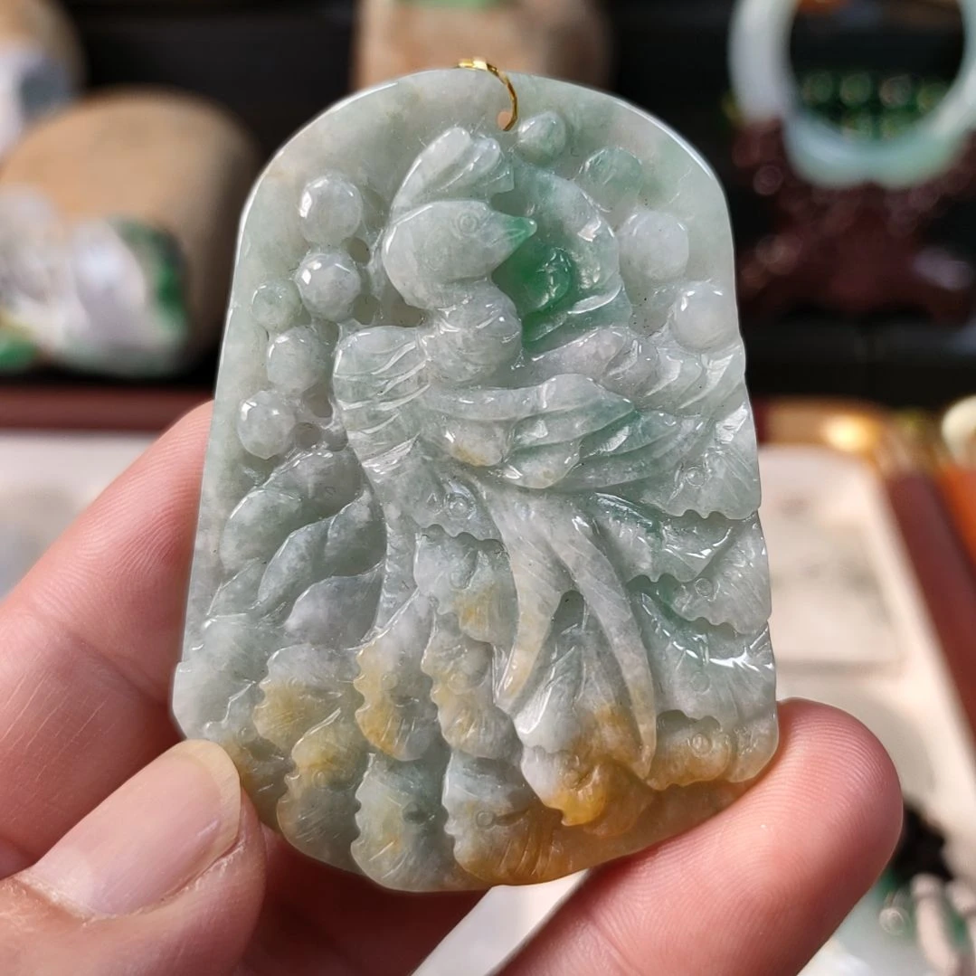 颈饰未镶嵌翡翠一