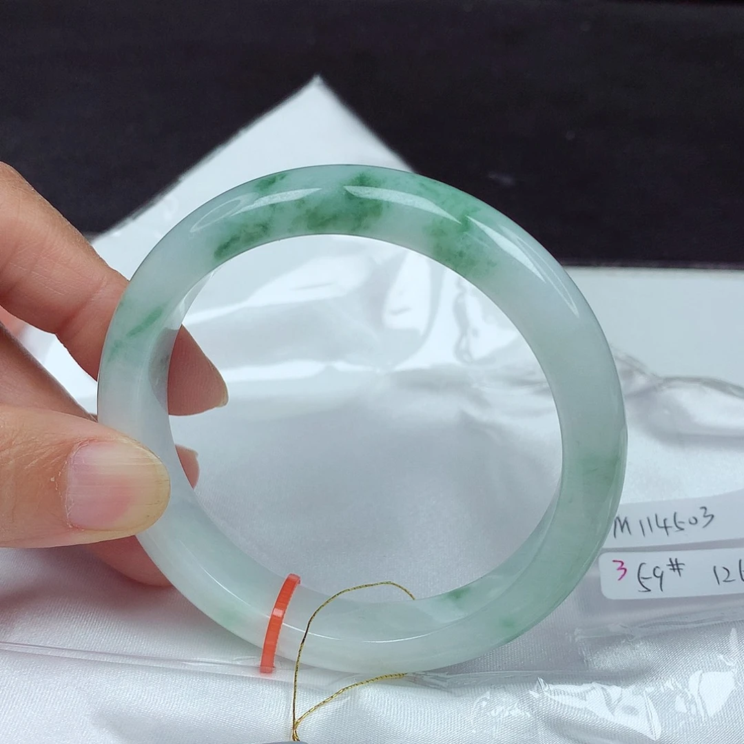 未镶嵌手镯翡翠59圈4503