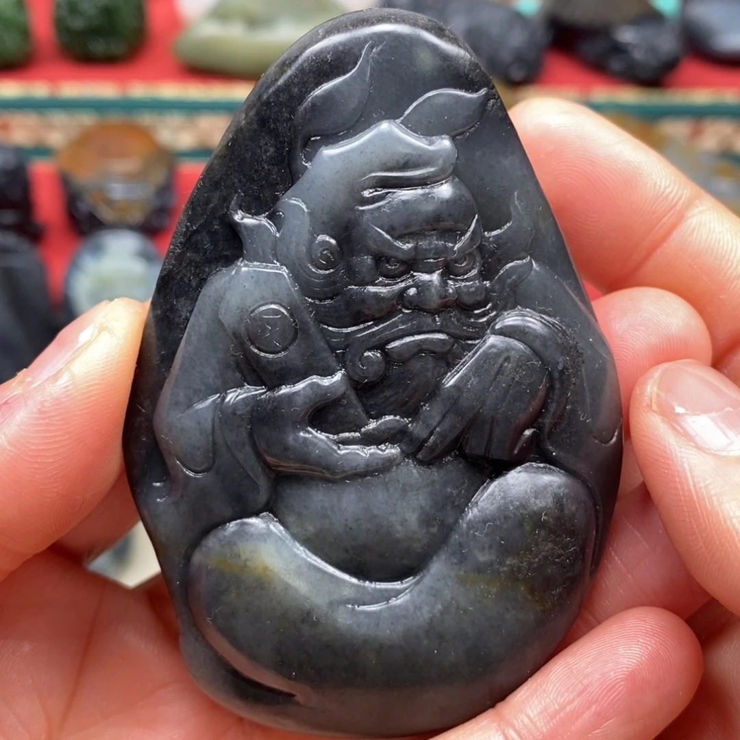 和田玉挂件未镶嵌