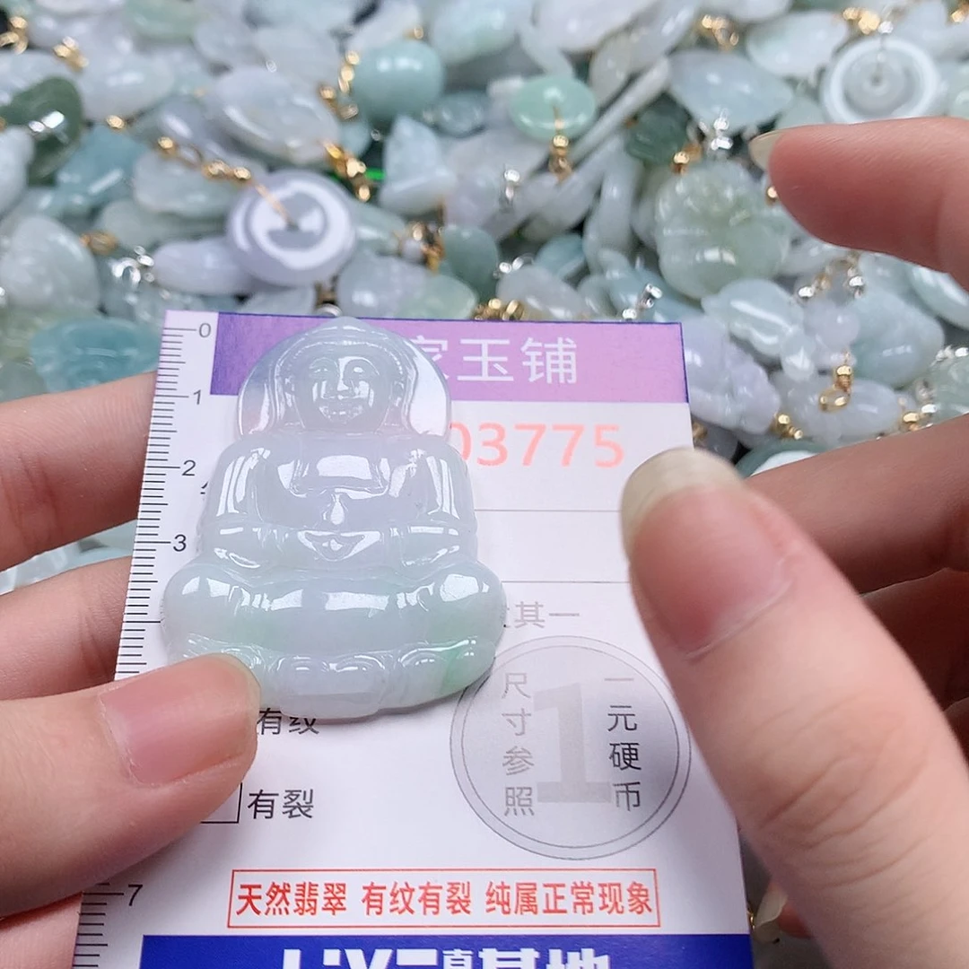颈饰未镶嵌翡翠o