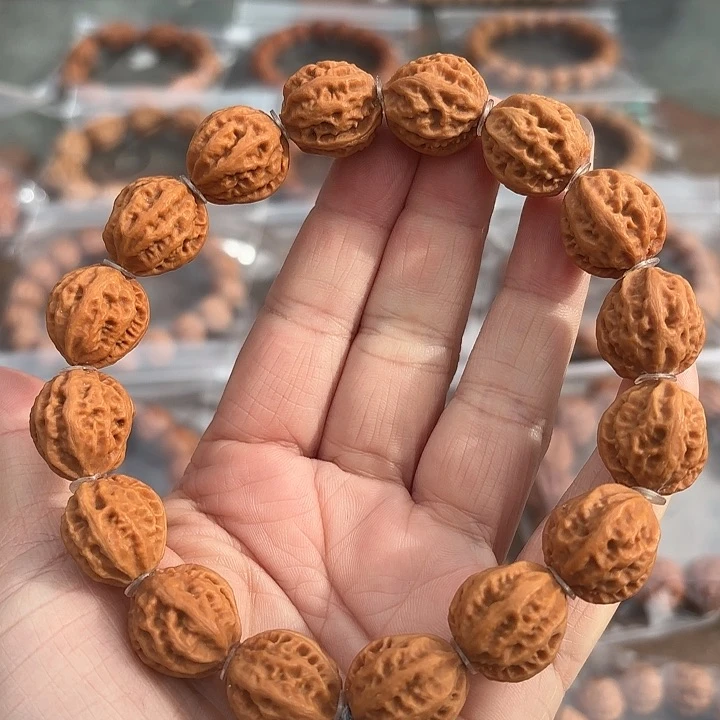 文玩核桃手串野生